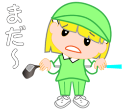 Japanese caddie named Candy 4 sticker #11796847