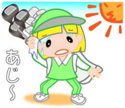 Japanese caddie named Candy 4 sticker #11796850