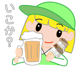 Japanese caddie named Candy 4 sticker #11796853