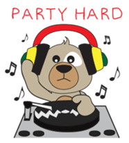 Kuma kichi sticker #11797216