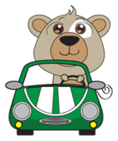 Kuma kichi sticker #11797220