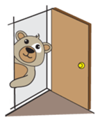 Kuma kichi sticker #11797221