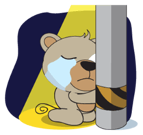 Kuma kichi sticker #11797233