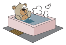 Kuma kichi sticker #11797234
