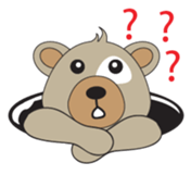 Kuma kichi sticker #11797237