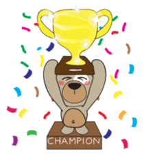 Kuma kichi sticker #11797242