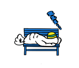 Construction worker Popo sticker #11797395