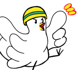 Construction worker Popo sticker #11797404