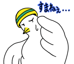Construction worker Popo sticker #11797422
