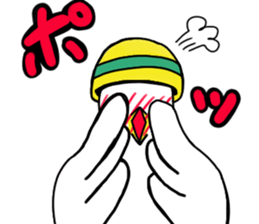 Construction worker Popo sticker #11797424