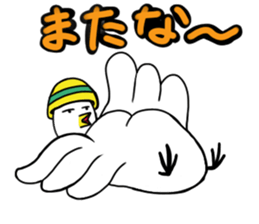 Construction worker Popo sticker #11797429