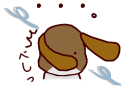 Playful puppy Won!derful sticker #11797561