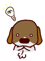 Playful puppy Won!derful sticker #11797565