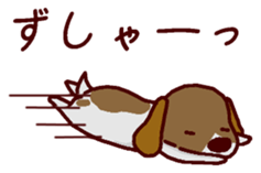 Playful puppy Won!derful sticker #11797575