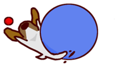 Playful puppy Won!derful sticker #11797587