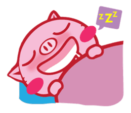 Piggy Wiggleson the Piglet sticker #11797590