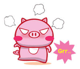 Piggy Wiggleson the Piglet sticker #11797591