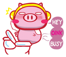 Piggy Wiggleson the Piglet sticker #11797600