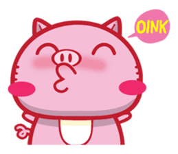 Piggy Wiggleson the Piglet sticker #11797601