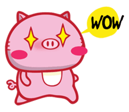 Piggy Wiggleson the Piglet sticker #11797602