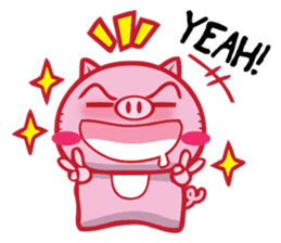 Piggy Wiggleson the Piglet sticker #11797603
