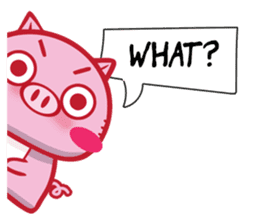 Piggy Wiggleson the Piglet sticker #11797605