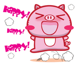 Piggy Wiggleson the Piglet sticker #11797609