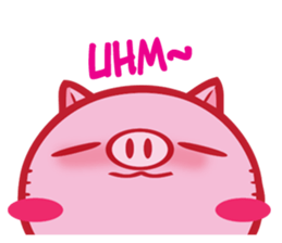 Piggy Wiggleson the Piglet sticker #11797617