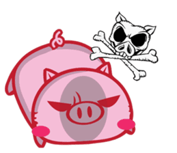 Piggy Wiggleson the Piglet sticker #11797622