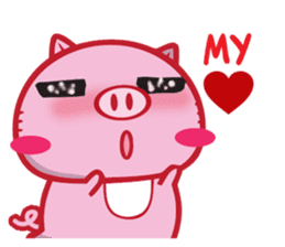 Piggy Wiggleson the Piglet sticker #11797623
