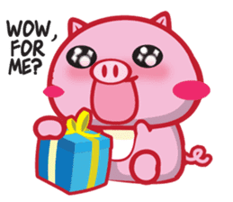 Piggy Wiggleson the Piglet sticker #11797624