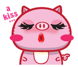 Piggy Wiggleson the Piglet sticker #11797626