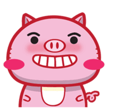 Piggy Wiggleson the Piglet sticker #11797628