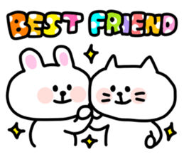 Celebrate birthdays with animals sticker #11798744