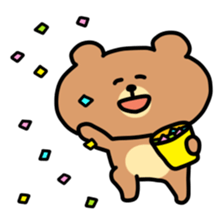 Celebrate birthdays with animals sticker #11798750