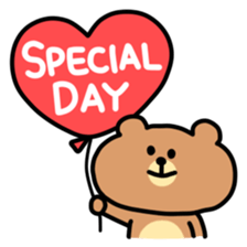 Celebrate birthdays with animals sticker #11798761