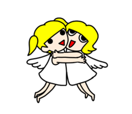Whisper of the angel 3 sticker #11798955