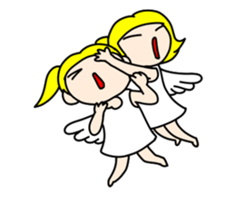 Whisper of the angel 3 sticker #11798956