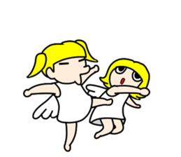 Whisper of the angel 3 sticker #11798957