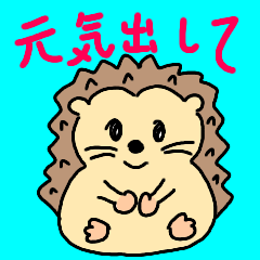 Daily conversation of hedgehog