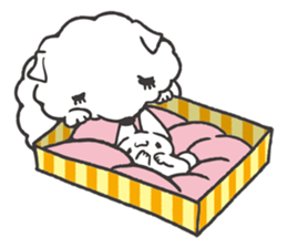 Invective kitten & Faithful dog puppy 3 sticker #11799672