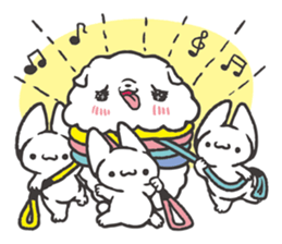 Invective kitten & Faithful dog puppy 3 sticker #11799681