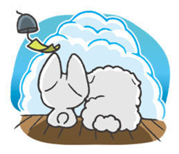 Invective kitten & Faithful dog puppy 3 sticker #11799685