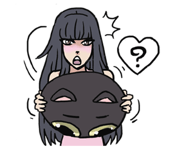 AsB - 124 Neko Girls sticker #11800504