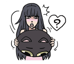 AsB - 124 Neko Girls sticker #11800504