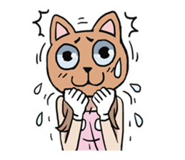 AsB - 124 Neko Girls sticker #11800508