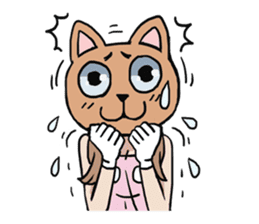 AsB - 124 Neko Girls sticker #11800508