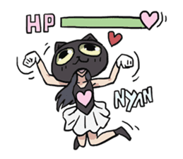 AsB - 124 Neko Girls sticker #11800522