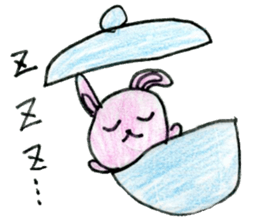 Cute animals MOGURIKKO sticker #11800878