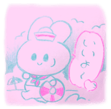 Bunny the Sailor boy sticker #11800969